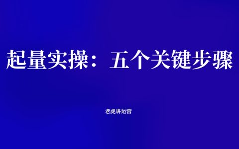 拼多多起量實操：五個關鍵步驟